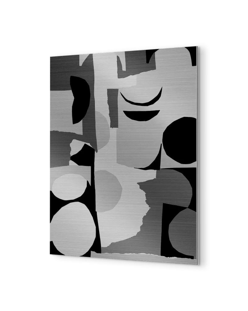 Brushed Aluminum Print