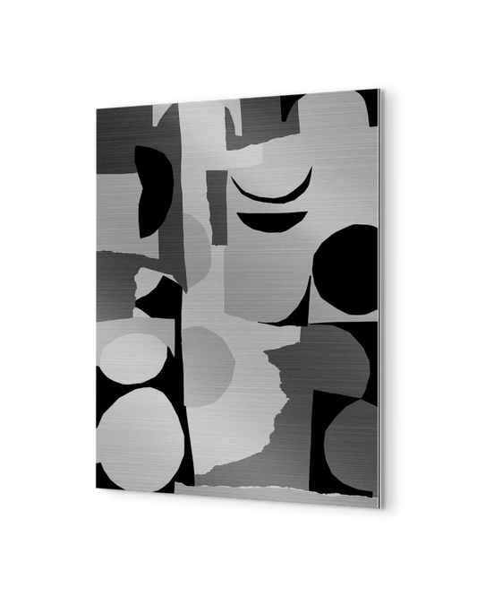 Brushed Aluminum Print
