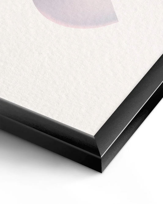 Classic Semi-Glossy Paper Metal Framed Poster